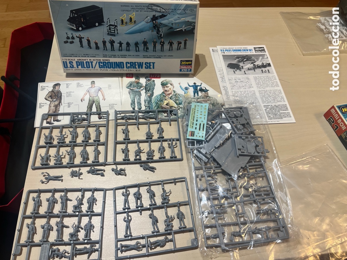 Maquetas: U.S PILOT/GROUND CREW SET - Foto 1