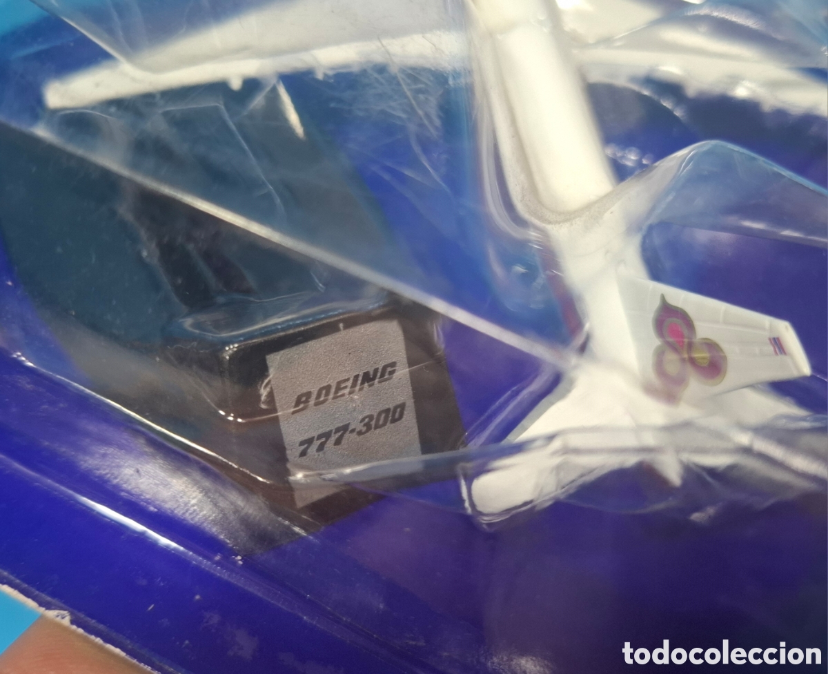 Maquetas: MAQUETA BOEING 777-300 THAI - Foto 6