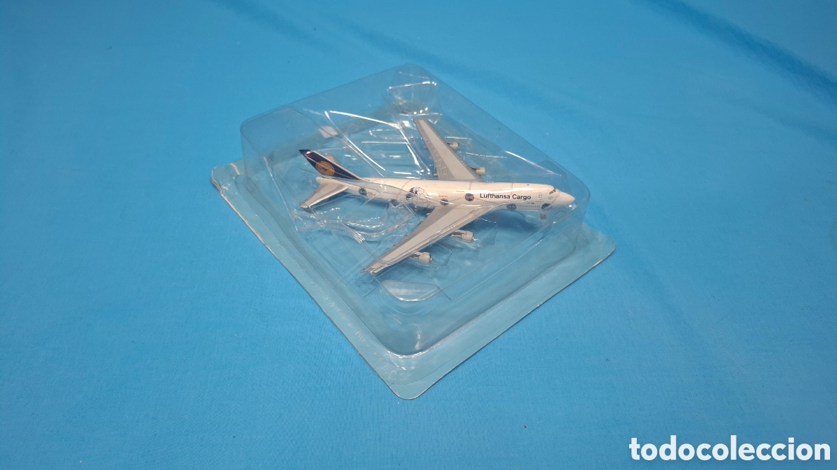 Maquetas: MAQUETA BOEING 747-200 Z LUFTHANSA CARGO - Foto 2