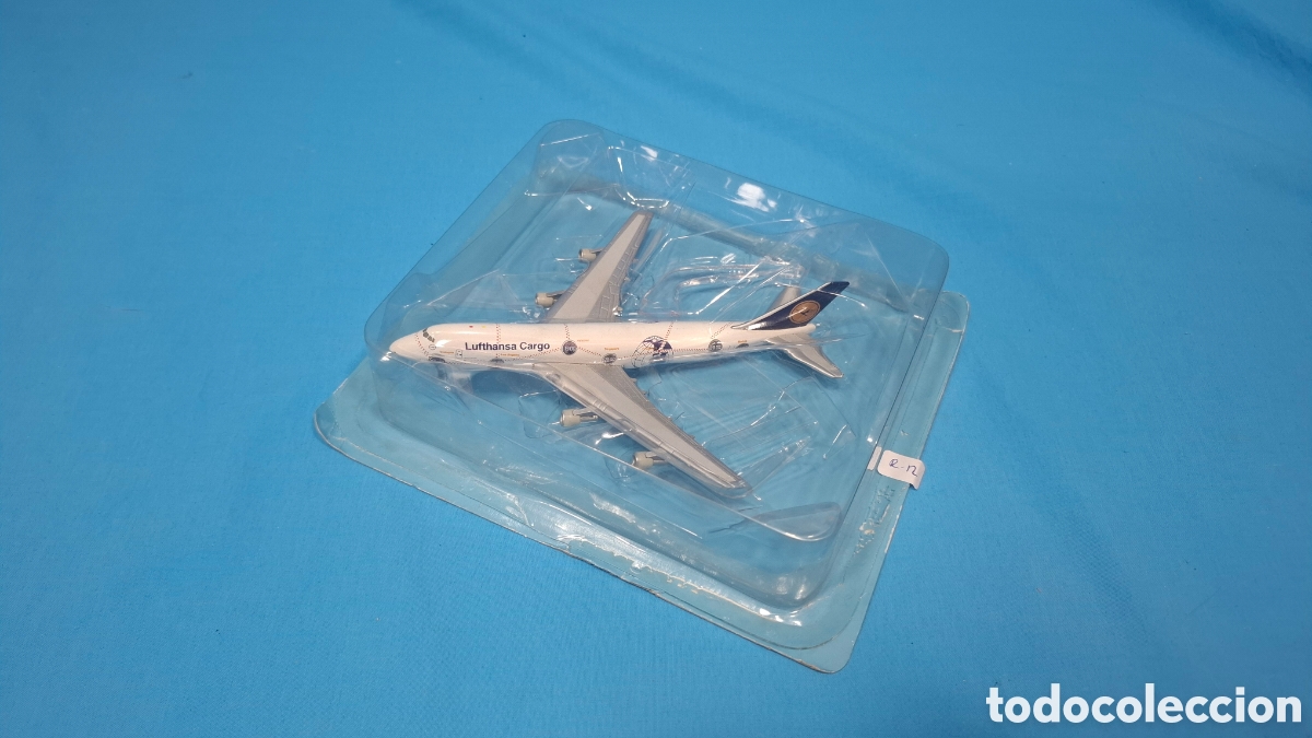 Maquetas: MAQUETA BOEING 747-200 Z LUFTHANSA CARGO - Foto 1
