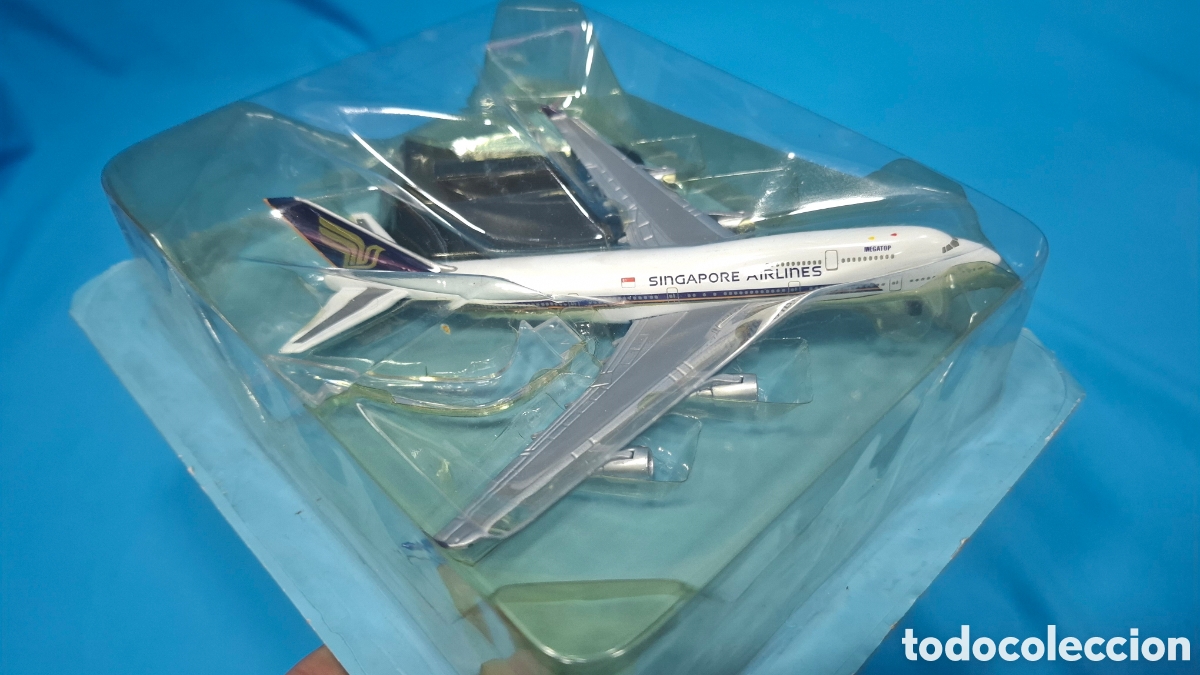 Maquetas: MAQUETA BOEING 747-400 SINGAPUR AIRLINES - Foto 4