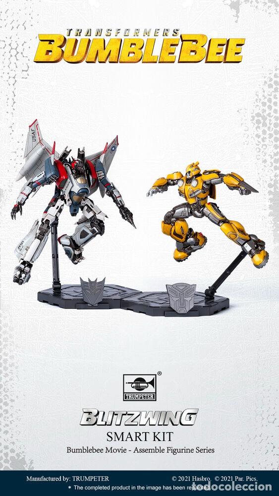 Maquetas: TRUMPETER - Transformers Bumblebee - TF-6 Blitzwing 03101 - Foto 3