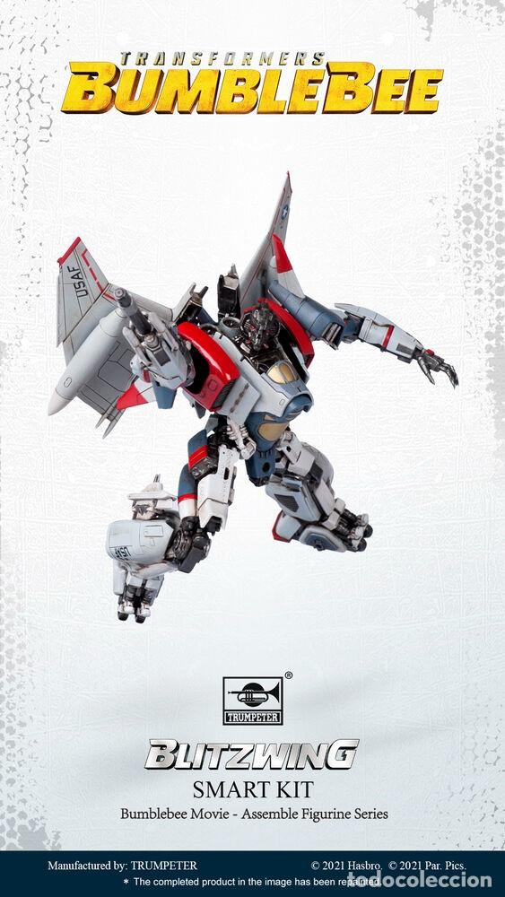Maquetas: TRUMPETER - Transformers Bumblebee - TF-6 Blitzwing 03101 - Foto 4