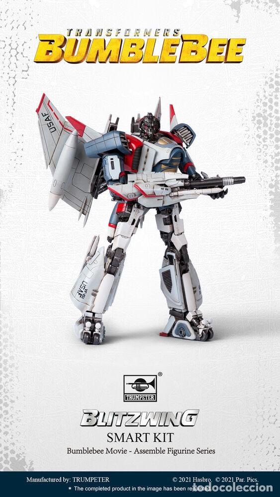 Maquetas: TRUMPETER - Transformers Bumblebee - TF-6 Blitzwing 03101 - Foto 7