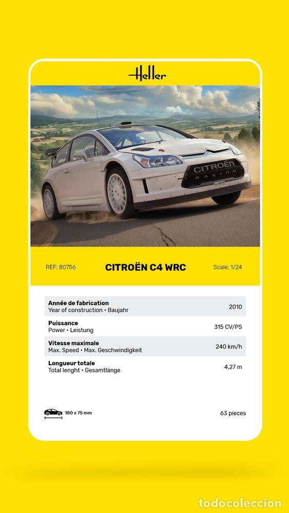 Maquetas: HELLER - Citro&euml;n C4 WRC 1/24 80756 - Foto 3