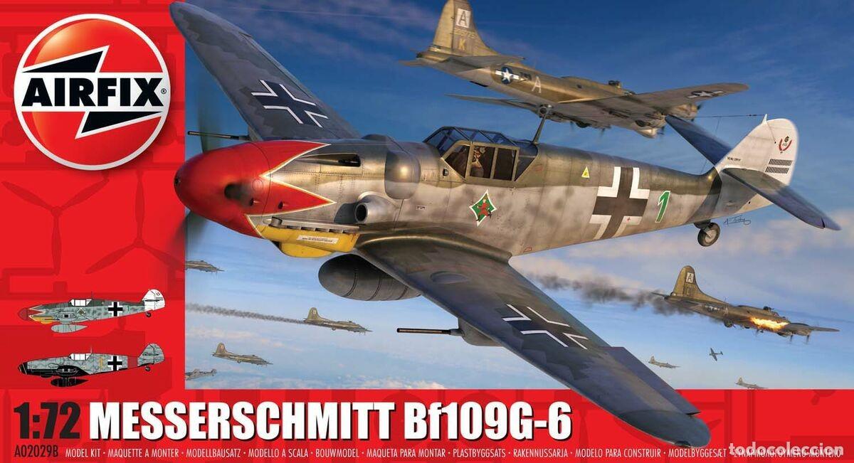 Maquetas: AIRFIX - Messerschmitt Bf109G-6 1/72 A02029B - Foto 1