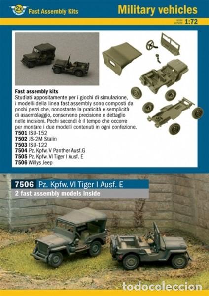 Maquetas: ITALERI - Willys Jeep 1/72 7506 - Foto 2