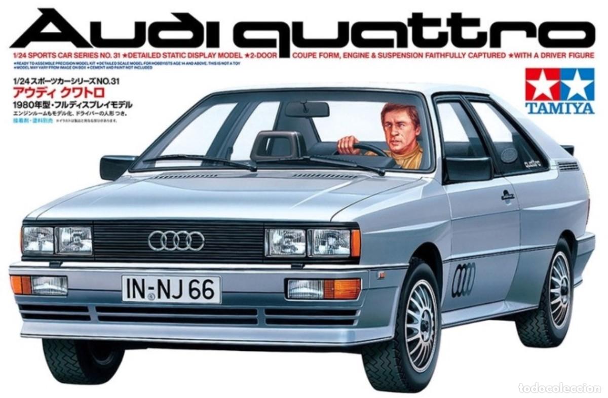 Maquetas: TAMIYA - Audi Quattro 1/24 24031 - Foto 1