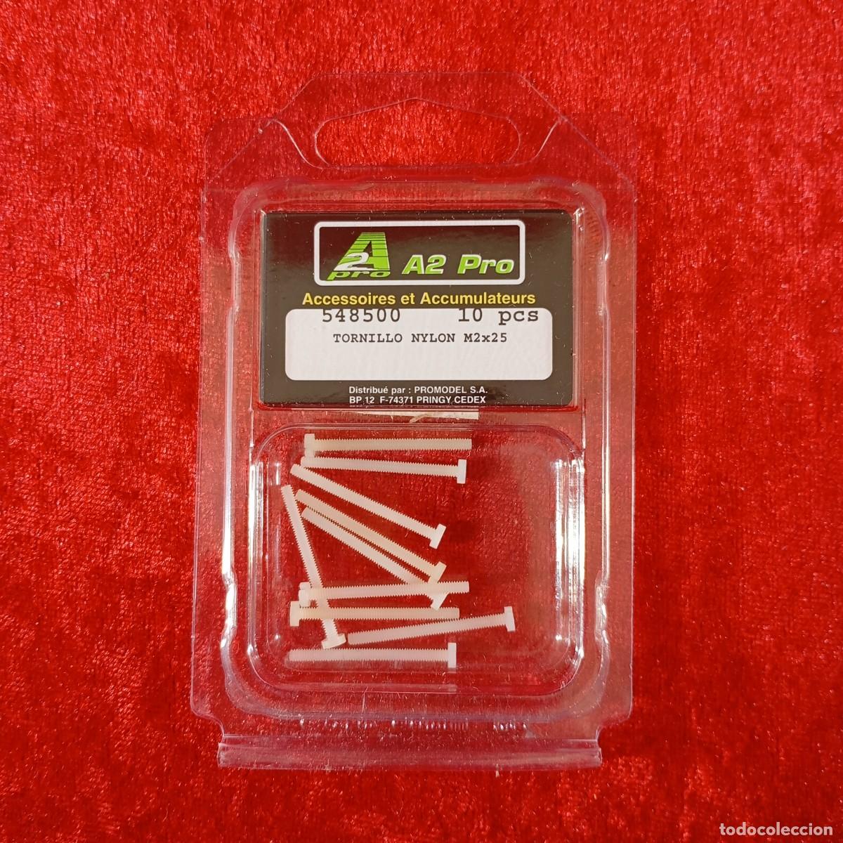 Maquetas: A2 PRO - TORNILLO NYLON M2X25 - 10 PCS. - REF. 548500 - A2P548500 / CJ.P 4828 - Foto 1