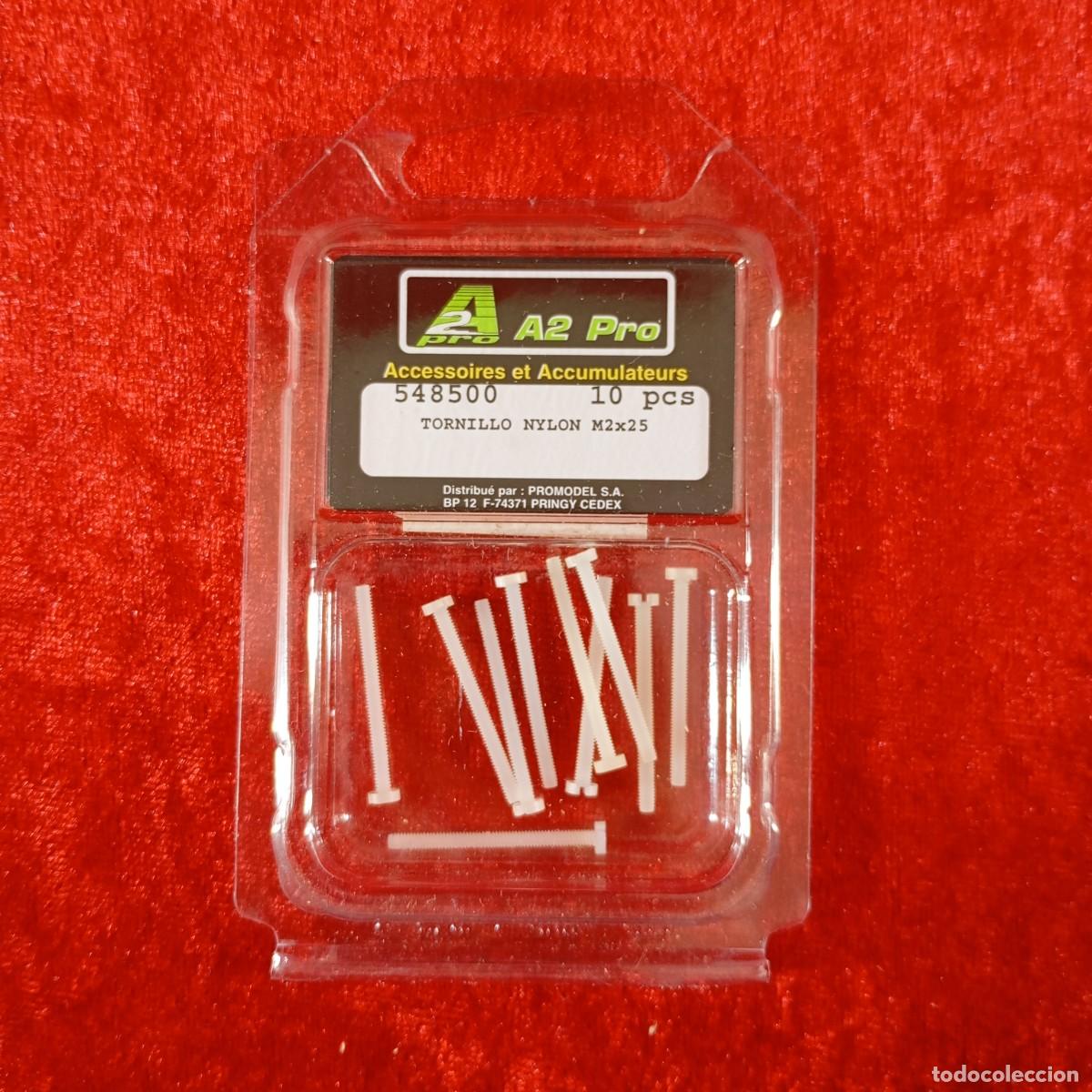 Maquetas: A2 PRO - TORNILLO NYLON M2X25 - 10 PCS. - REF. 548500 - A2P548500 / CJ.P 4840 - Foto 1