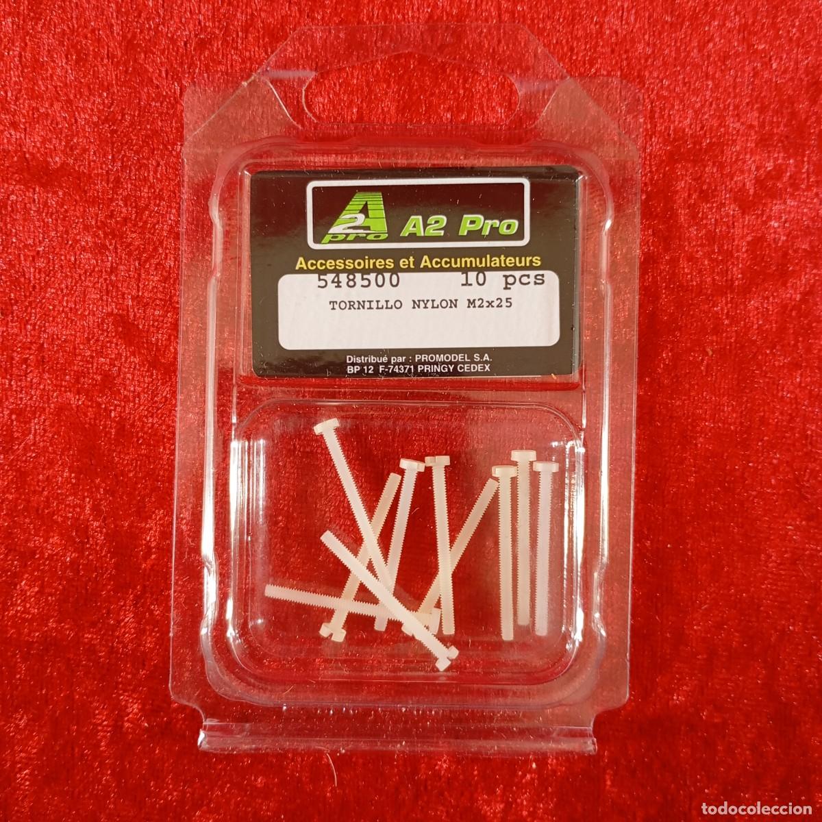 Maquetas: A2 PRO - TORNILLO NYLON M2X25 - 10 PCS. - REF. 548500 - A2P548500 / CJ.P 4852 - Foto 1