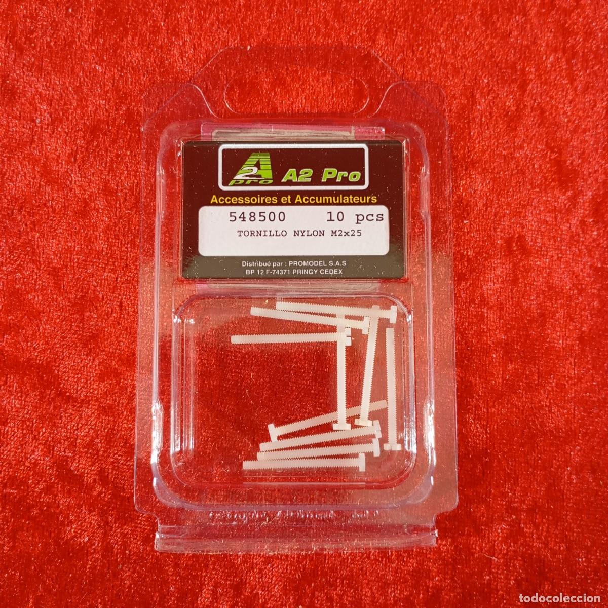 Maquetas: A2 PRO - TORNILLO NYLON M2X25 - 10 PCS - REF. 548500 - A2P548500 / CJ.P 4871 - Foto 1