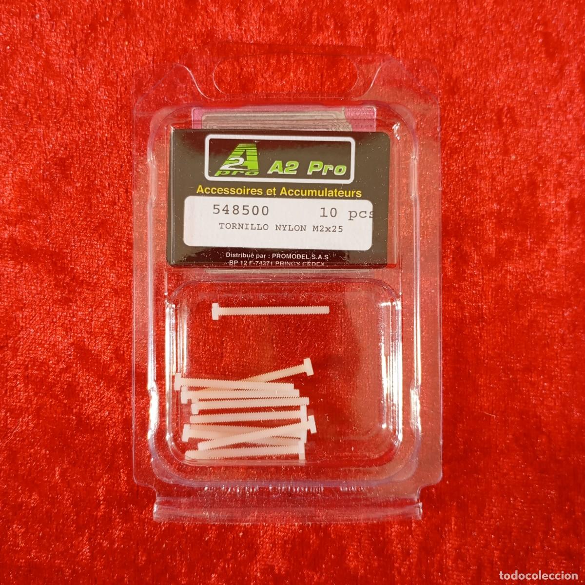 Maquetas: A2 PRO - TORNILLO NYLON M2X25 - 10 PCS - REF. 548500 - A2P548500 / CJ.P 4872 - Foto 1