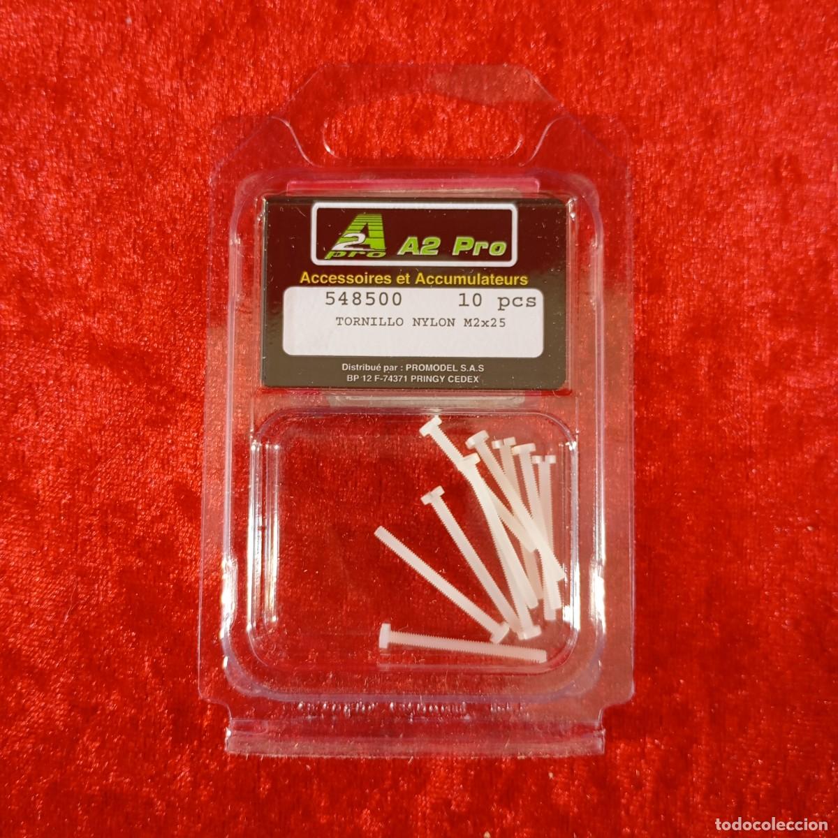 Maquetas: A2 PRO - TORNILLO NYLON M2X25 - 10PCS - REF. 548500 - A2P548500 / CJ.P 4883 - Foto 1