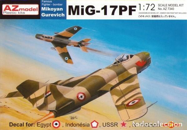 Maquetas: AZMODEL - Mig -17PF 1/72 AZ7340 - Foto 1