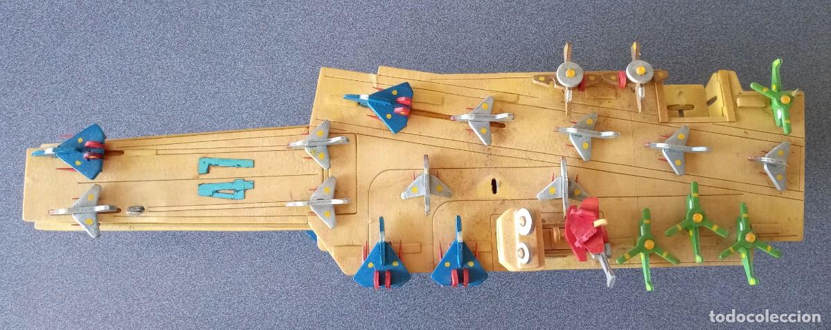 Maquetas: Portaaviones U.S.S. Interprise maqueta madera - Foto 9