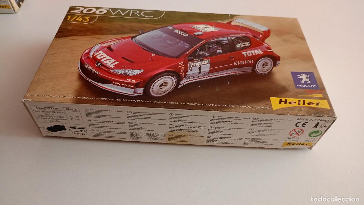 Maquetas: PEUGEOT 206 WRC HELLER 1/43 - Foto 2