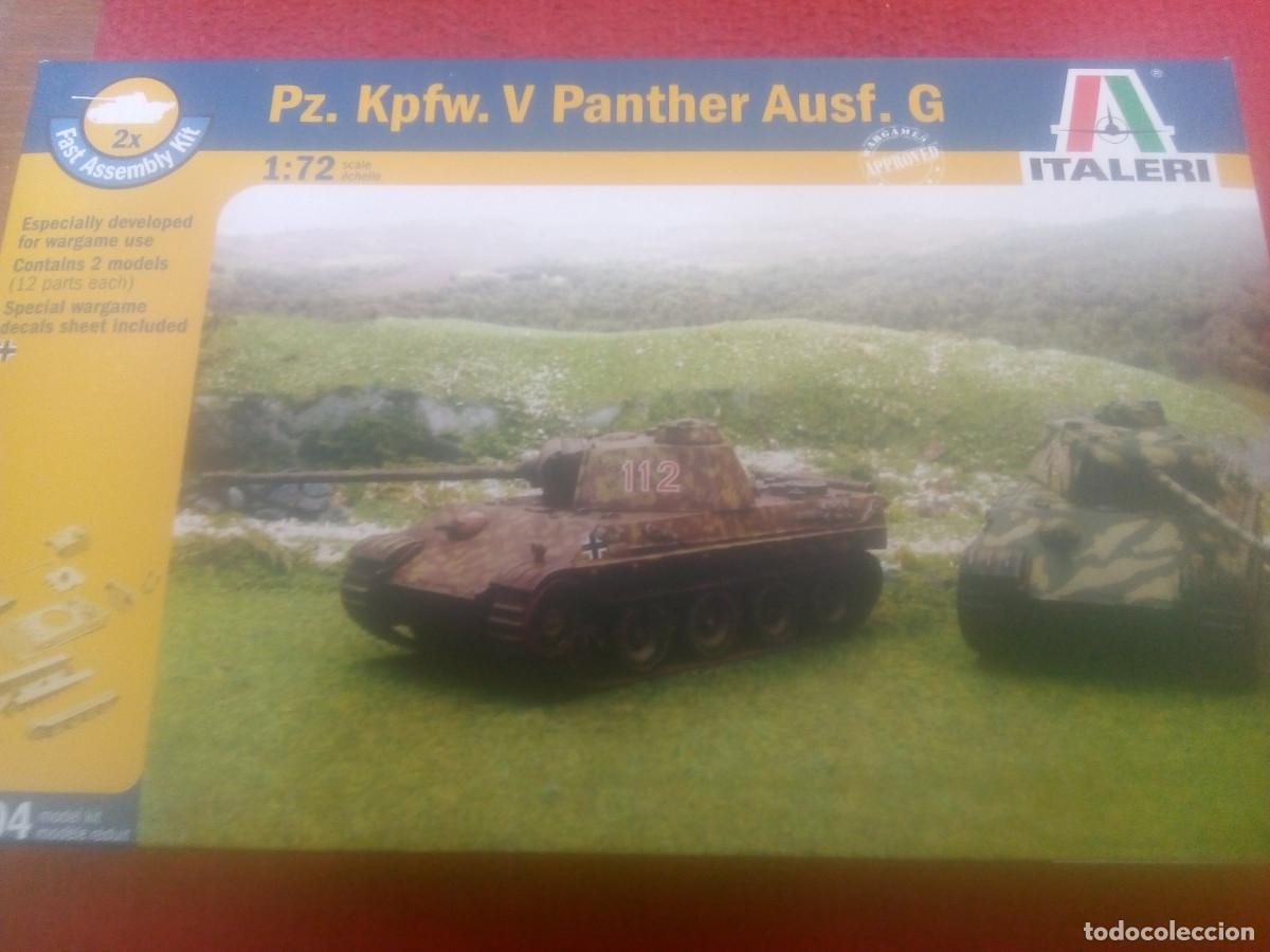 Maquetas: MAQUETA DOS PANZER V ITALERI 1/72 - Foto 1
