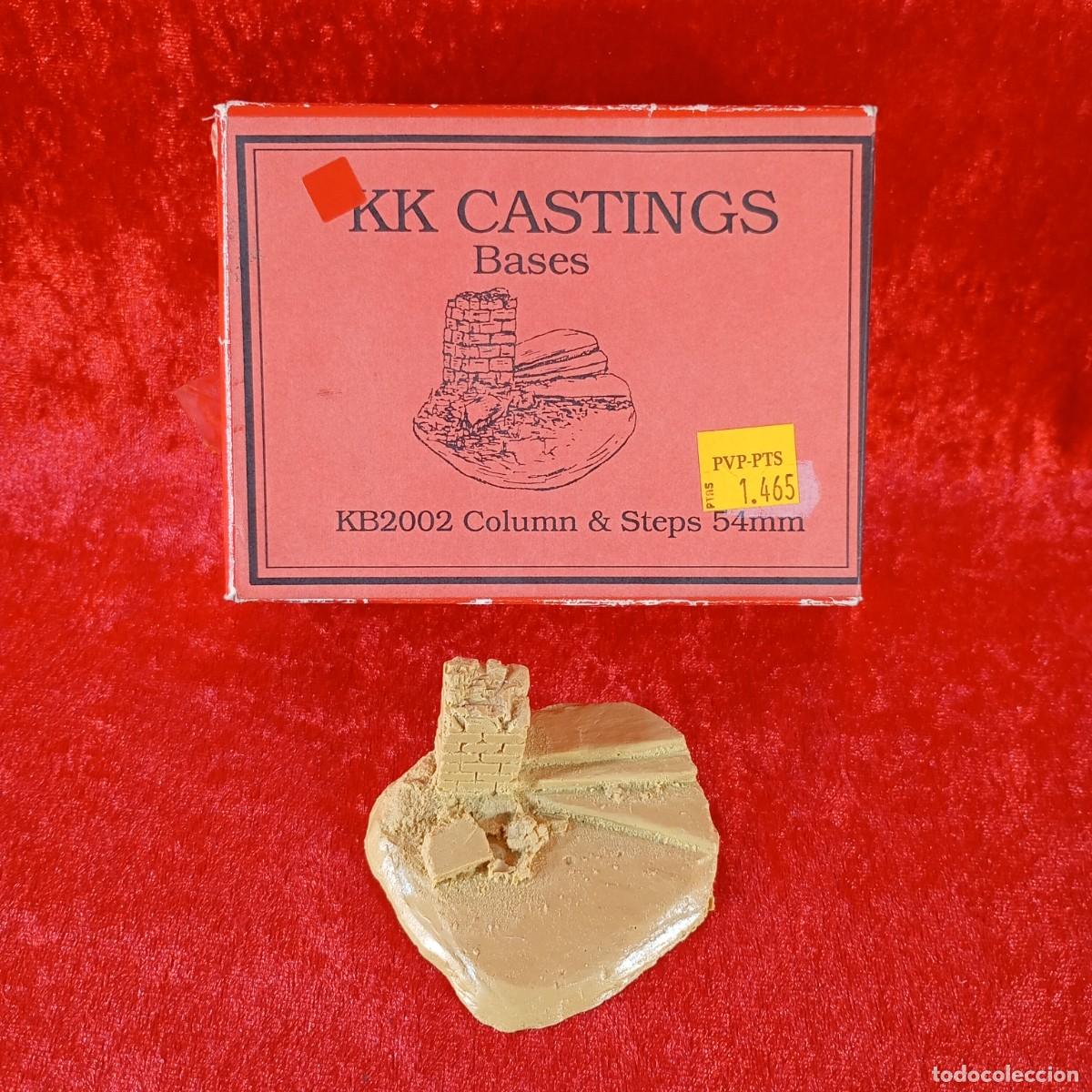 Maquetas: KK CASTINGS BASES - KB2002 - COLUMN & STEPS - 54MM / 1426 - Foto 1