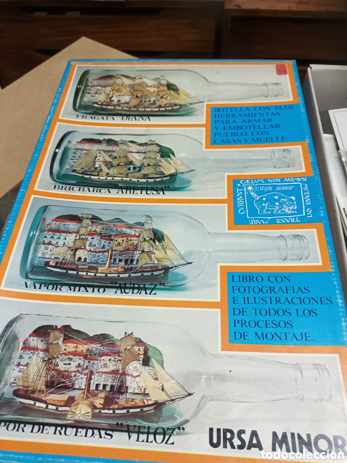 Maquetas: Kit barco en botella veloz marca ursa minor - Foto 2