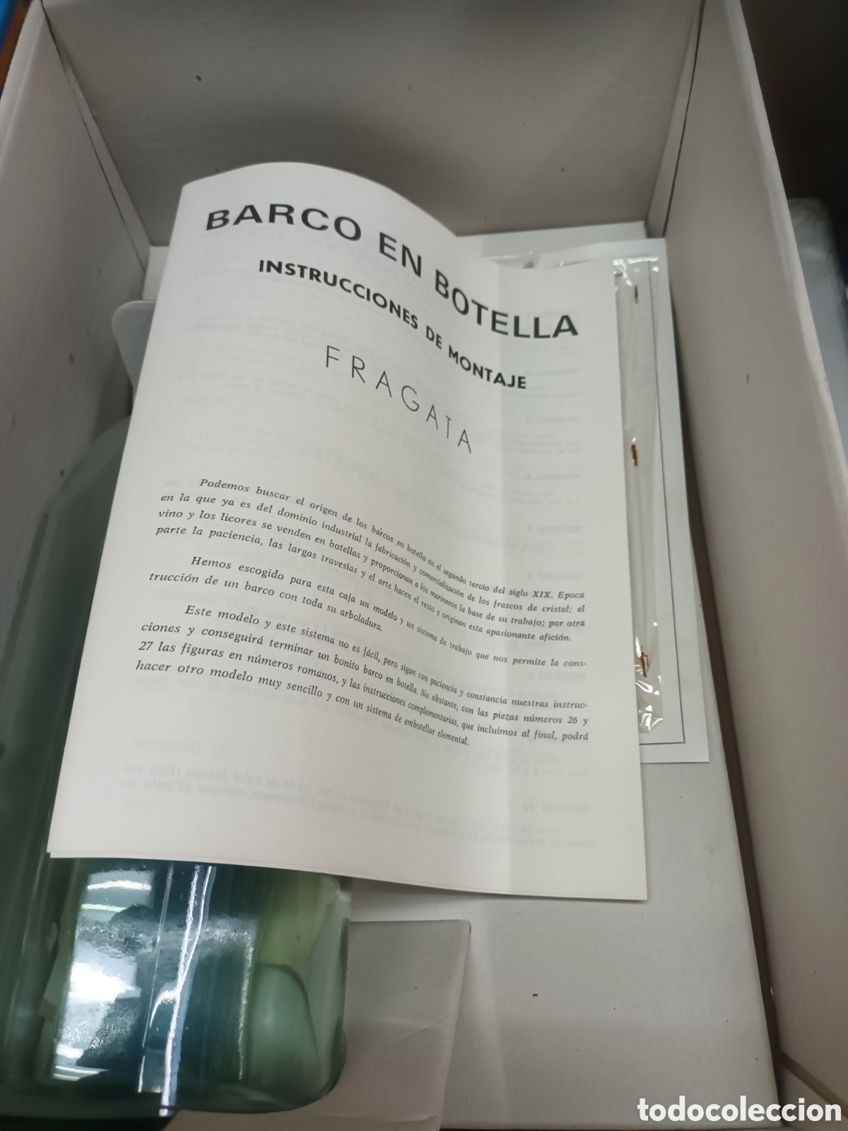 Maquetas: Kit barco en botella veloz marca ursa minor - Foto 7
