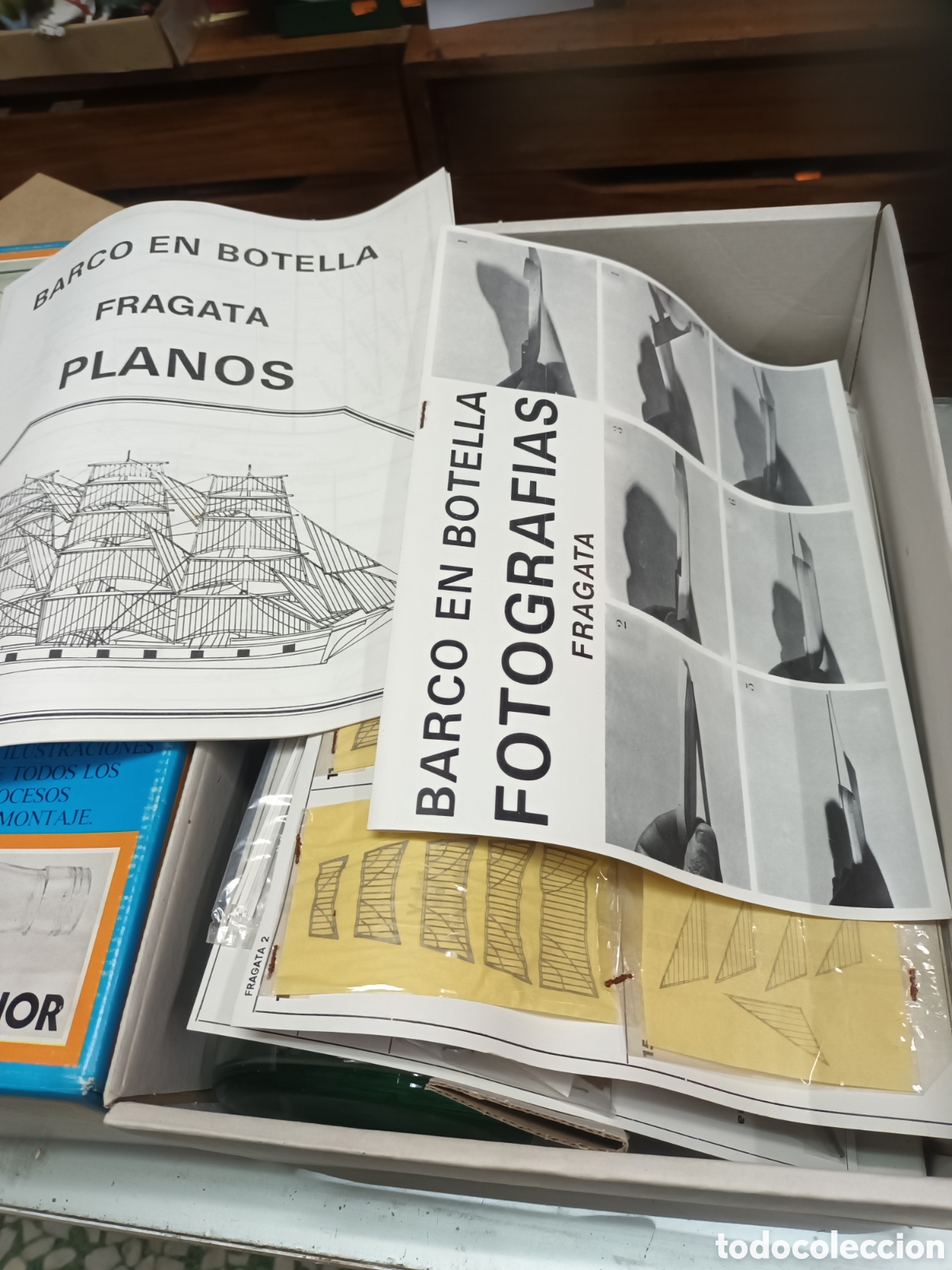 Maquetas: Kit barco en botella veloz marca ursa minor - Foto 12