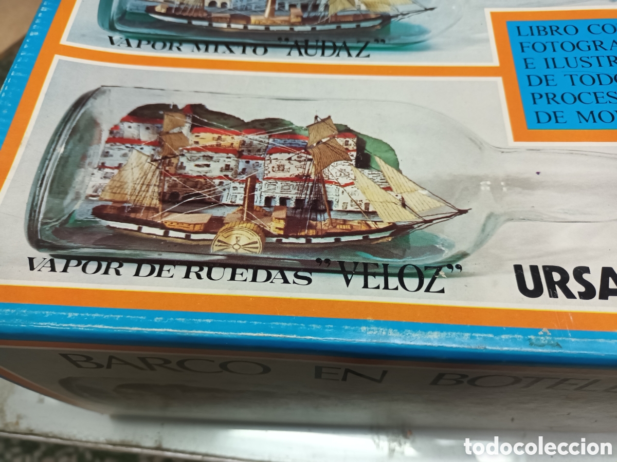 Maquetas: Kit barco en botella veloz marca ursa minor - Foto 1
