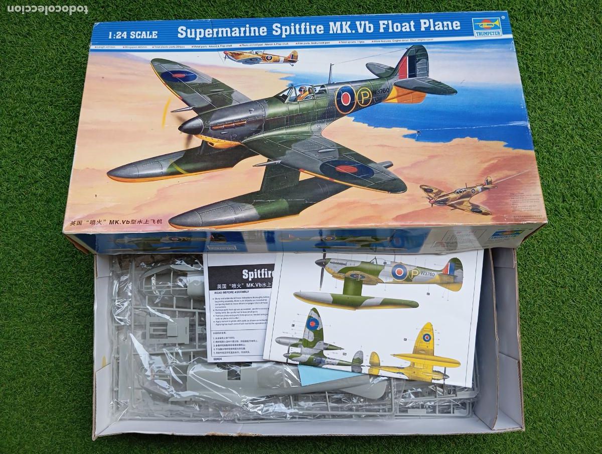Maquetas: Supermarine Spitfire MK Vb Float plane Trumpeter 1/24 - Foto 2