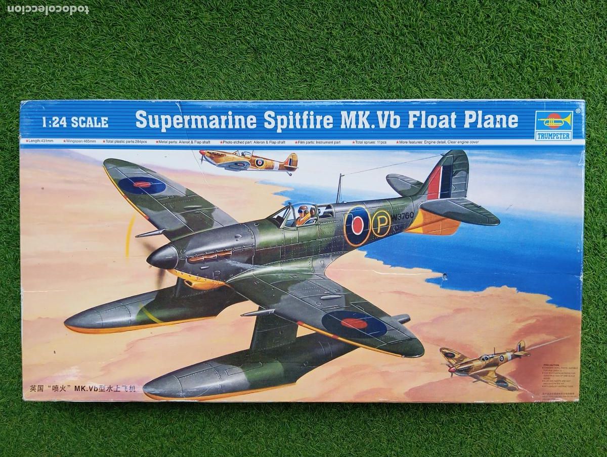 Maquetas: Supermarine Spitfire MK Vb Float plane Trumpeter 1/24 - Foto 1