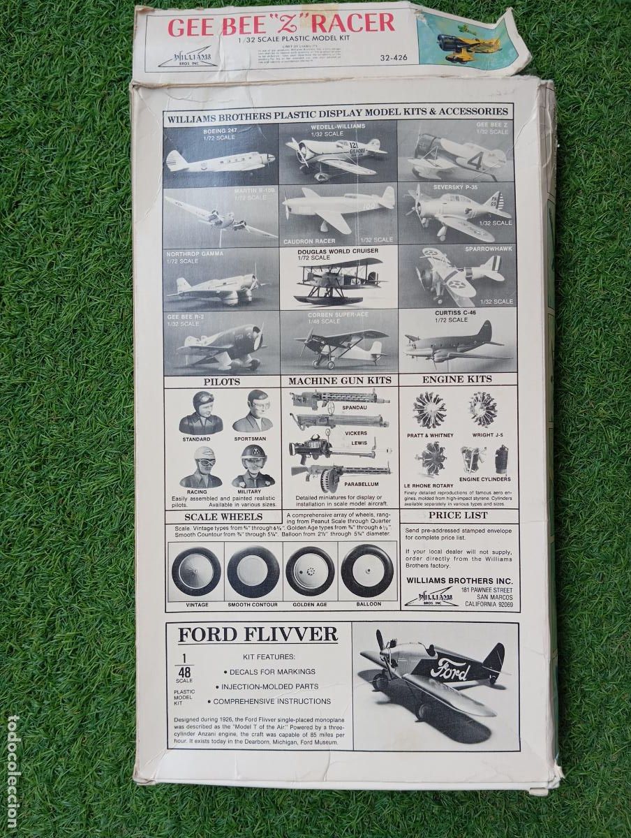 Maquetas: Gee Bee Z Racer Willians Bros 1/32 - Foto 2