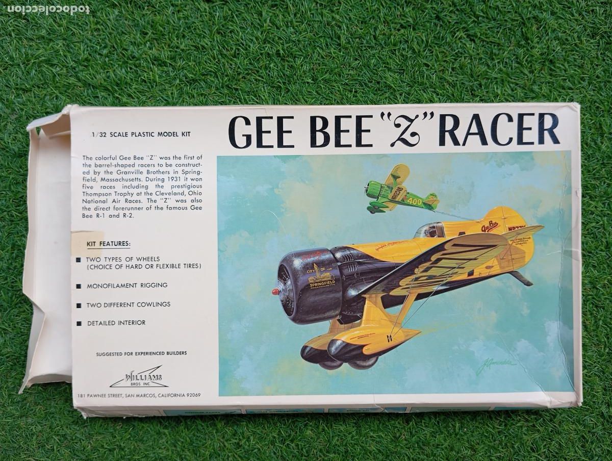 Maquetas: Gee Bee Z Racer Willians Bros 1/32 - Foto 1