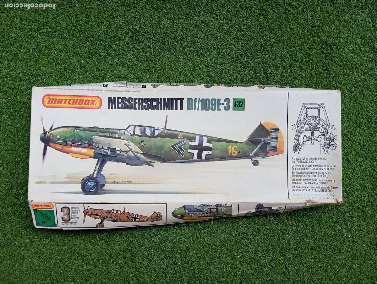 Maquetas: Matchbox Messerschmitt BF 109 E-3 1/32 - Foto 1