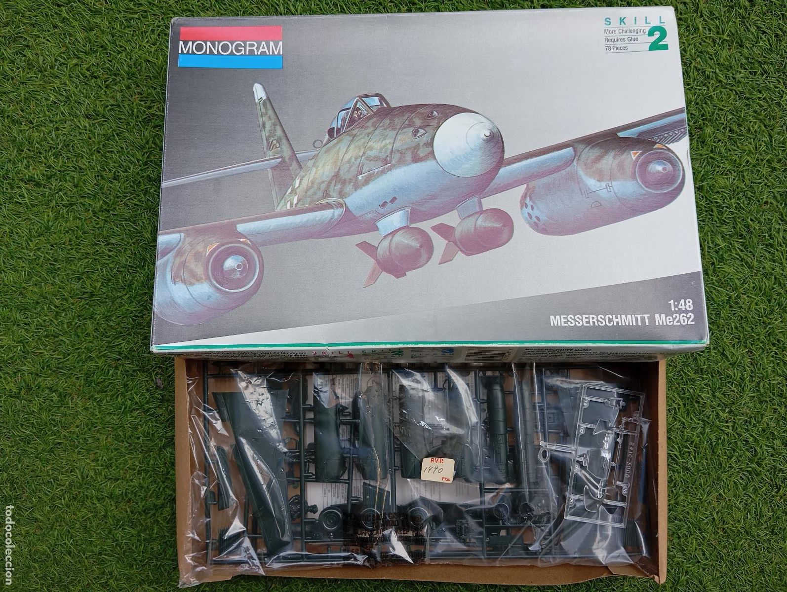 Maquetas: Monogram Messerschmitt Me 262 1/48 - Foto 2