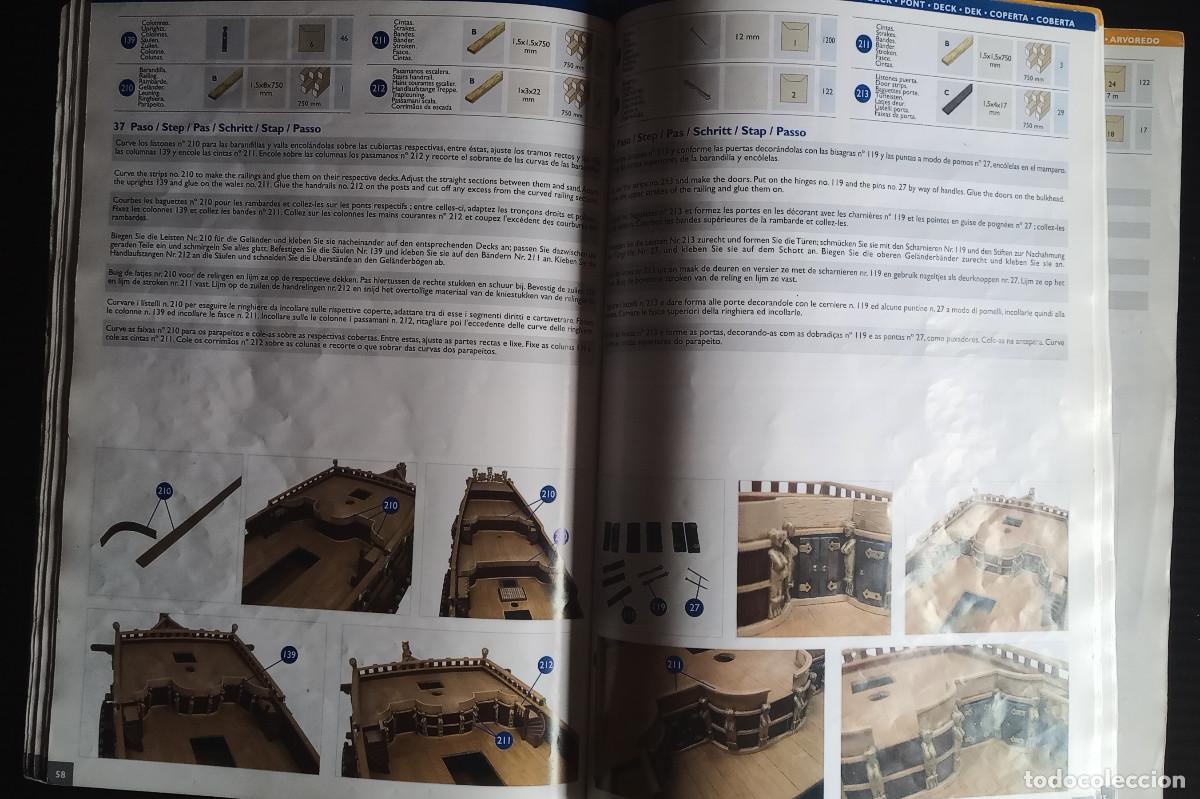 Maquetas: LIBRO DE INSTRUCCIONES Y PLANO DEL H.M.S. PRINCE DE CONSTRUCTO - Foto 7