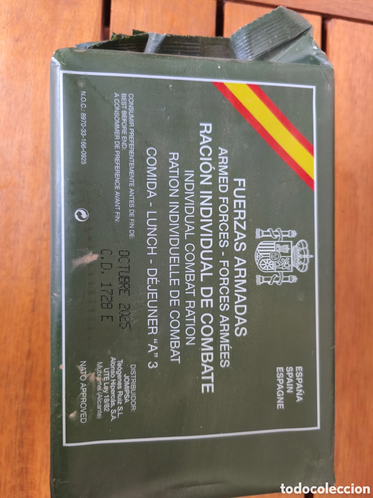 Maquetas: Raci&oacute;n combate ej&eacute;rcito espa&ntilde;ol - Foto 1
