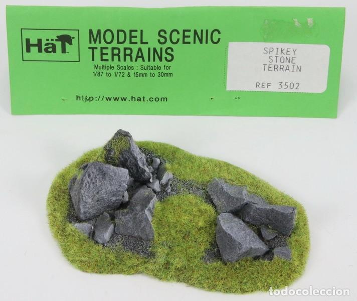Maquetas: Maqueta accesorios base diorama, ref. 3502, 1/72, HAT. - Foto 1