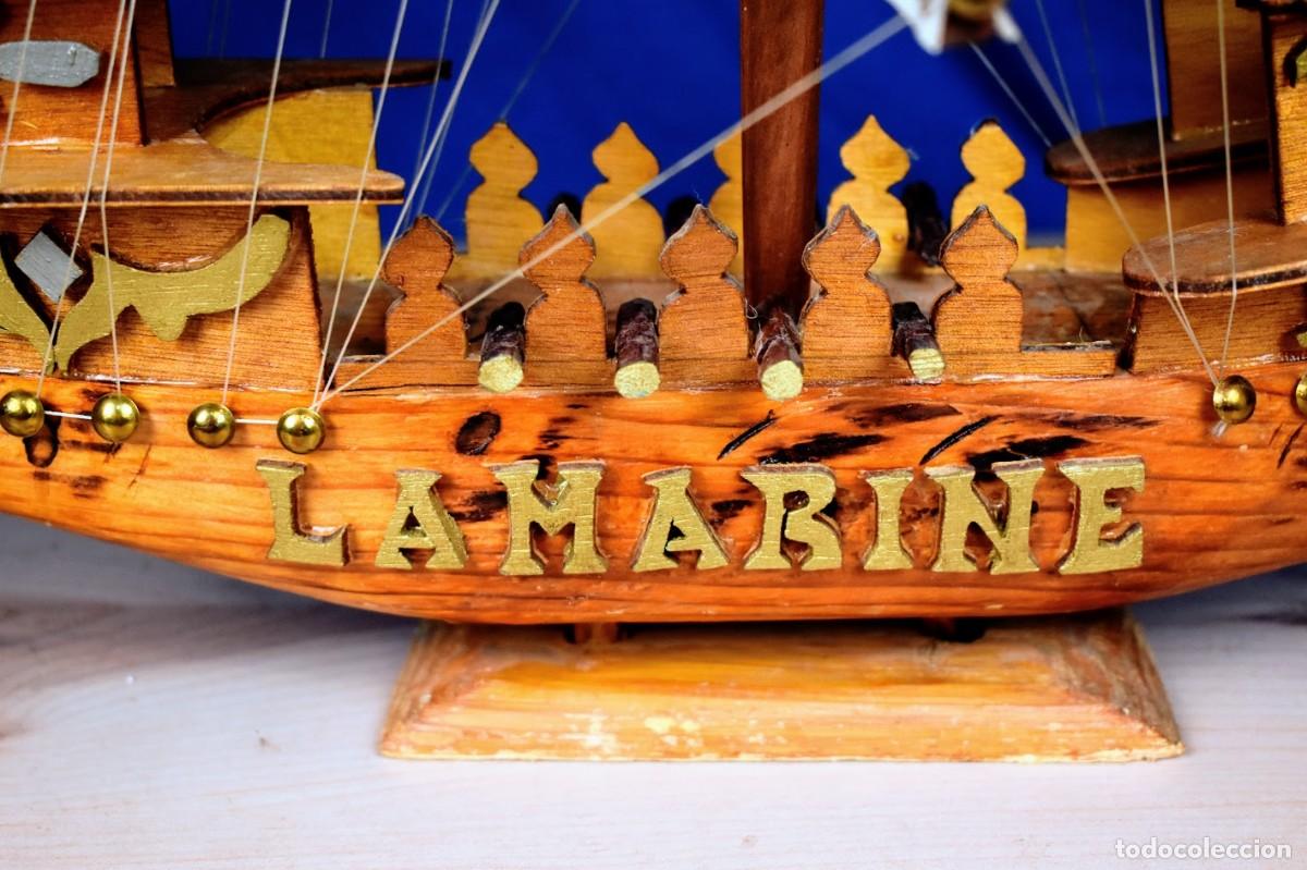 Maquetas: Barco madera La Marine artesanal - Foto 2