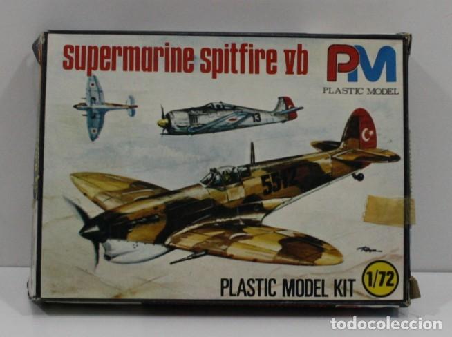 Maquetas: MAQUETA PM 001 SPITFIRE VB ESCALA 1/72 - Foto 1