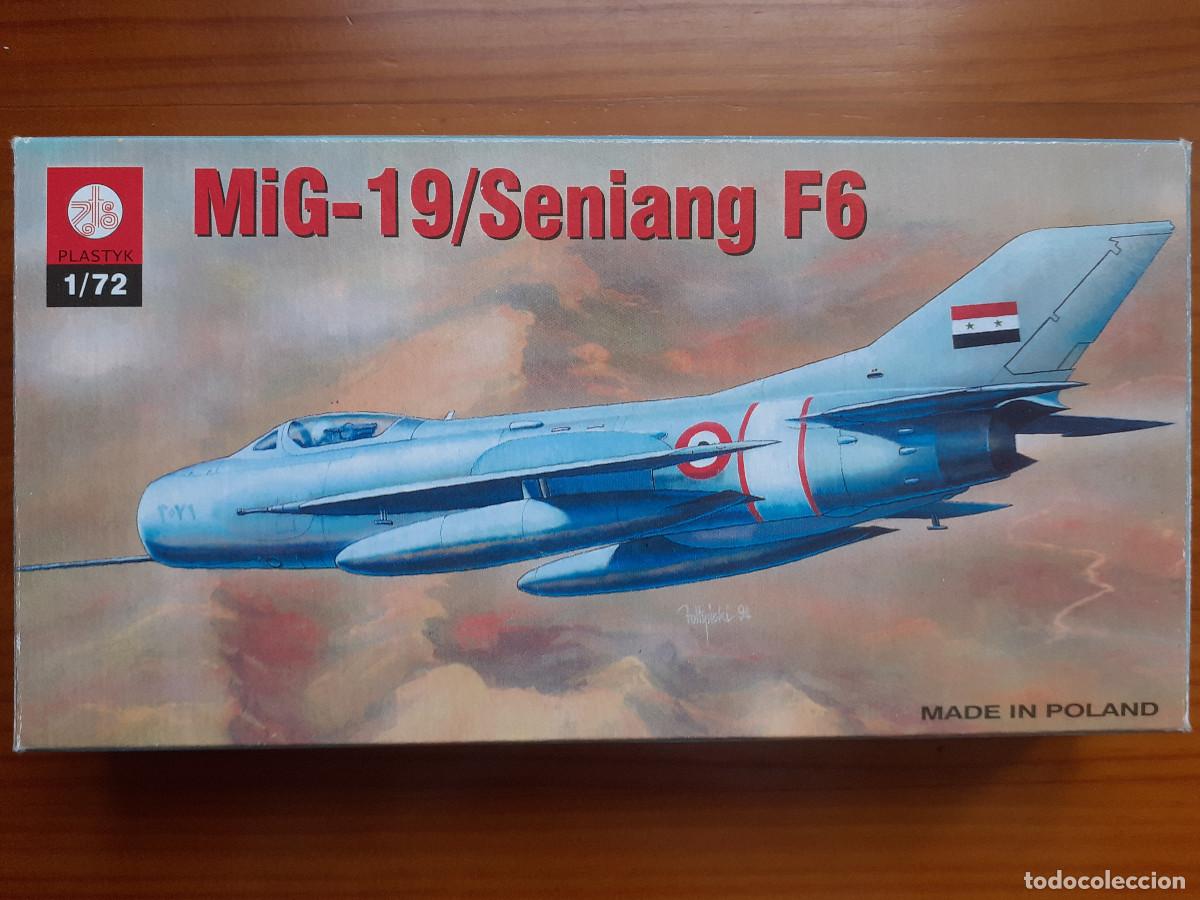 Maquetas: Caja vacia del MiG 19 a 1/72 de Plastik - Foto 1