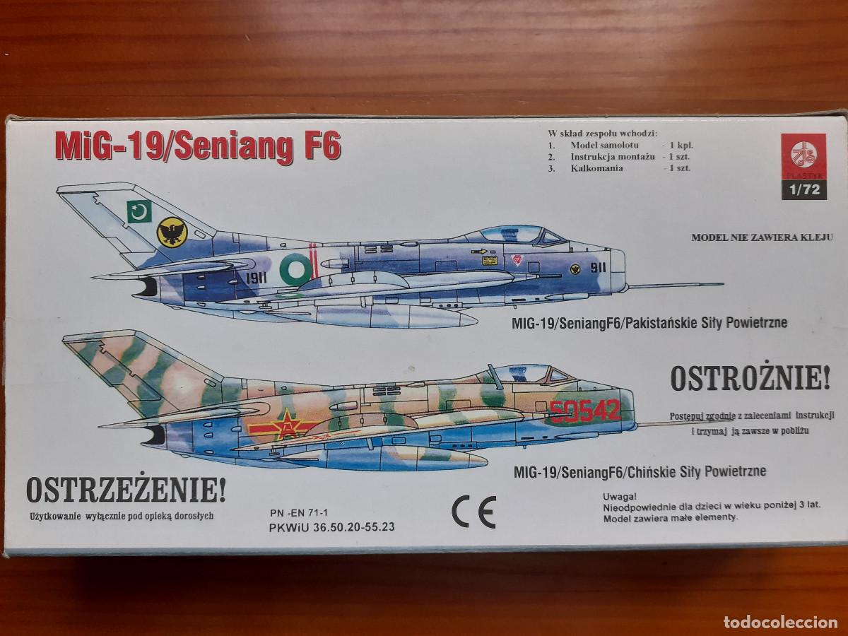 Maquetas: Caja vacia del MiG 19 a 1/72 de Plastik - Foto 2