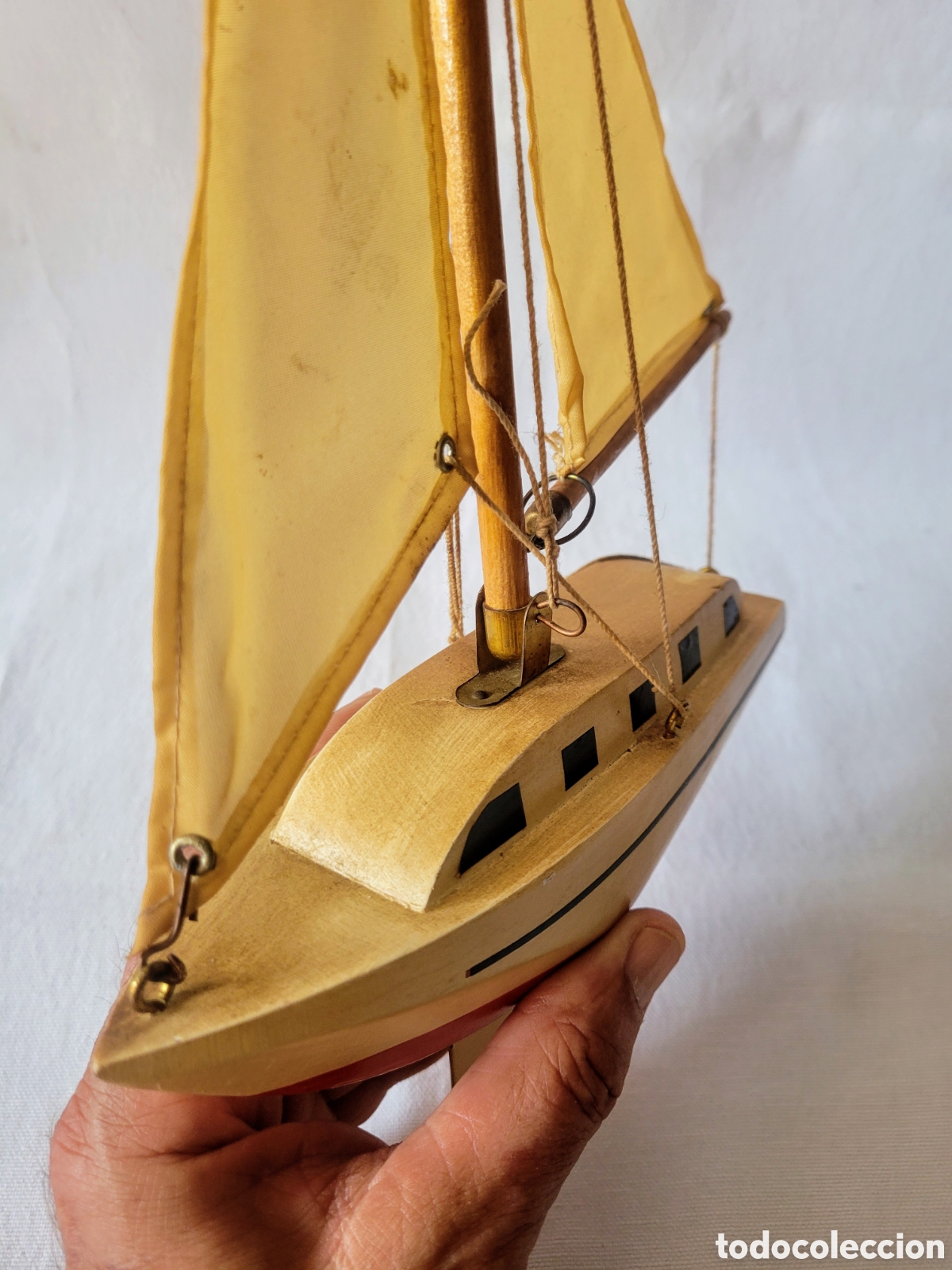 Maquetas: ANTIGUO BALANDRO DE MADERA - Foto 5