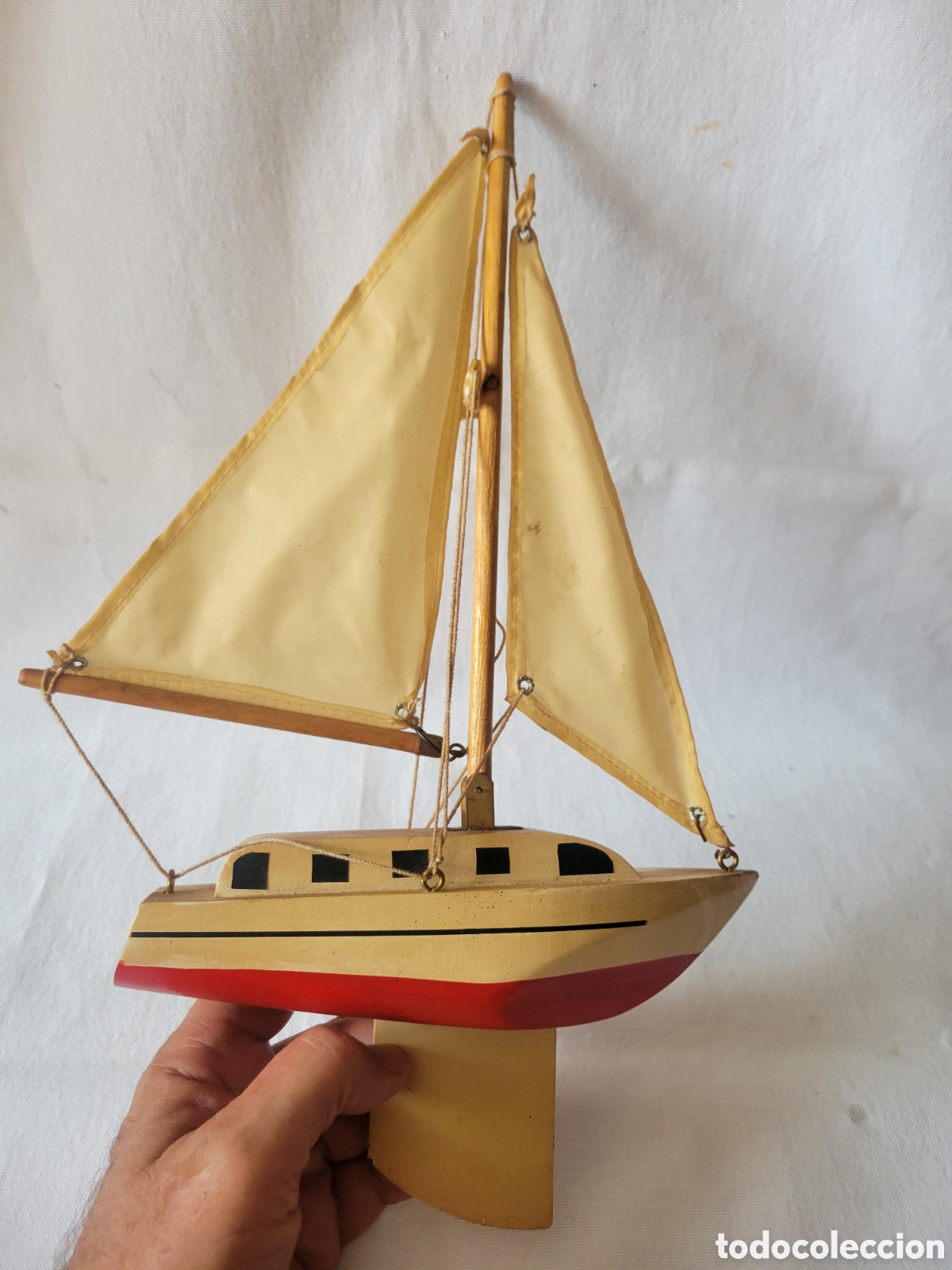 Maquetas: ANTIGUO BALANDRO DE MADERA - Foto 9