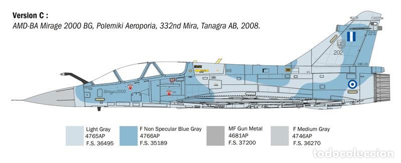 Maquetas: ITALERI - Dassault Mirage 2000 B/D 1/72 90023 - Foto 3