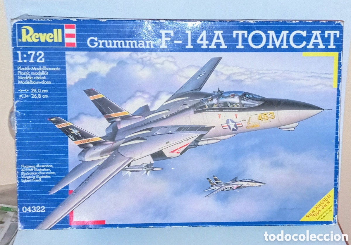 Maquetas: GRUMMAN F- 14A TOMCAT - REVELL 1:72 - Foto 3