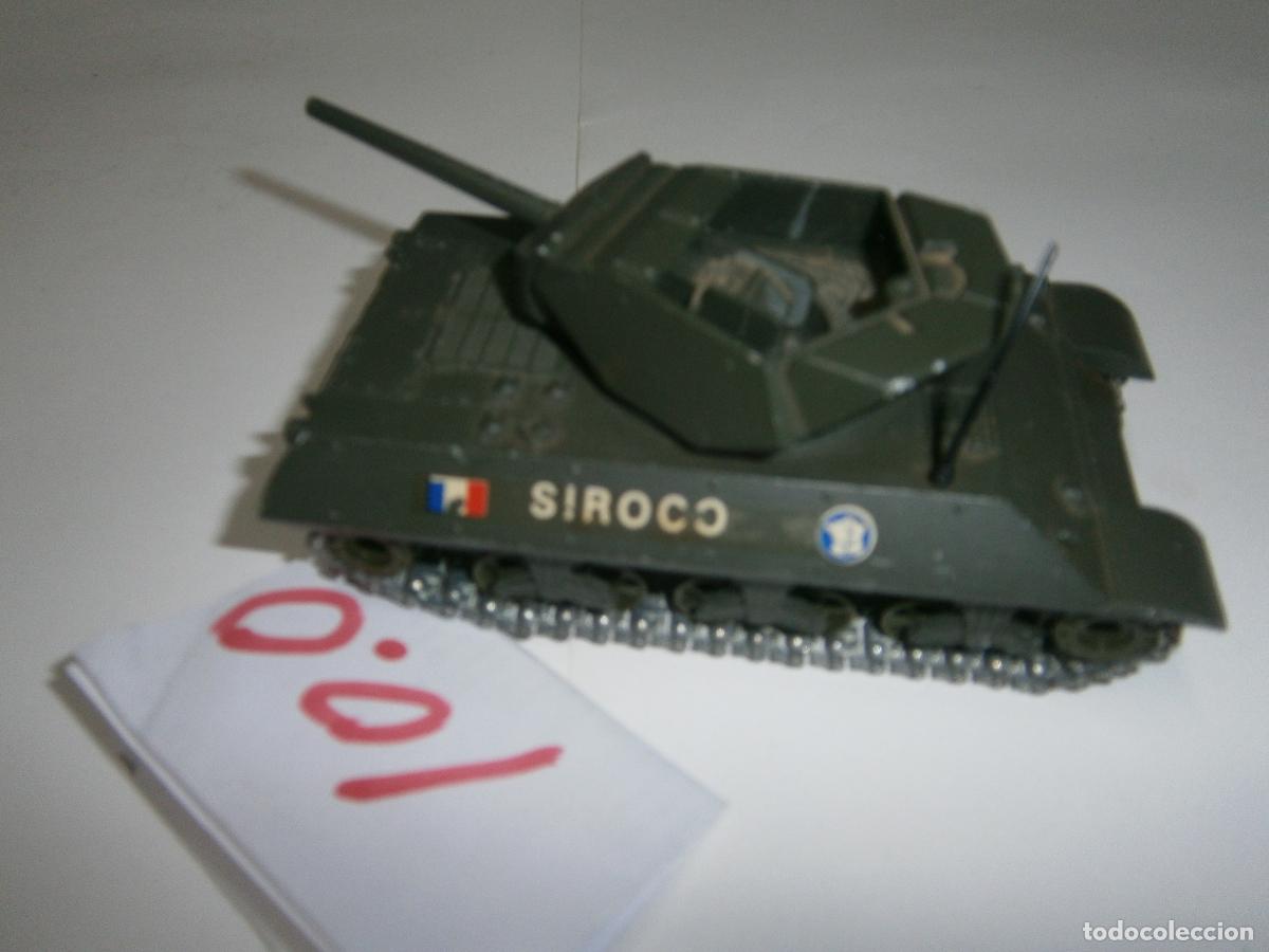 Maquetas: ANTIGUO TANQUE DE COMBATE M10 DE SOLIDO EJERCITO FRANCES - Foto 1