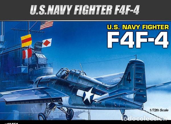 Maquetas: ACADEMY - F4F-4 1/72 12451 - Foto 1