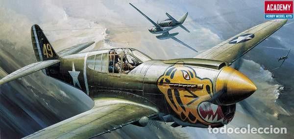 Maquetas: ACADEMY - P-40E Warhawk 1/72 12468 - 1671 - Foto 1