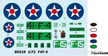 Maquetas: ACADEMY - F4F-3 Wildcat 1/72 80219 - Foto 2