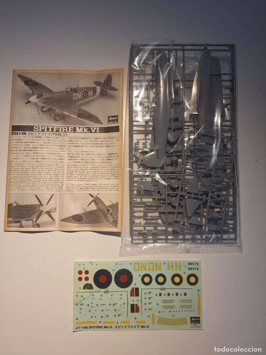 Maquetas: Spitfire Mk.VI escala 1:48 - HASEGAWA - Foto 3