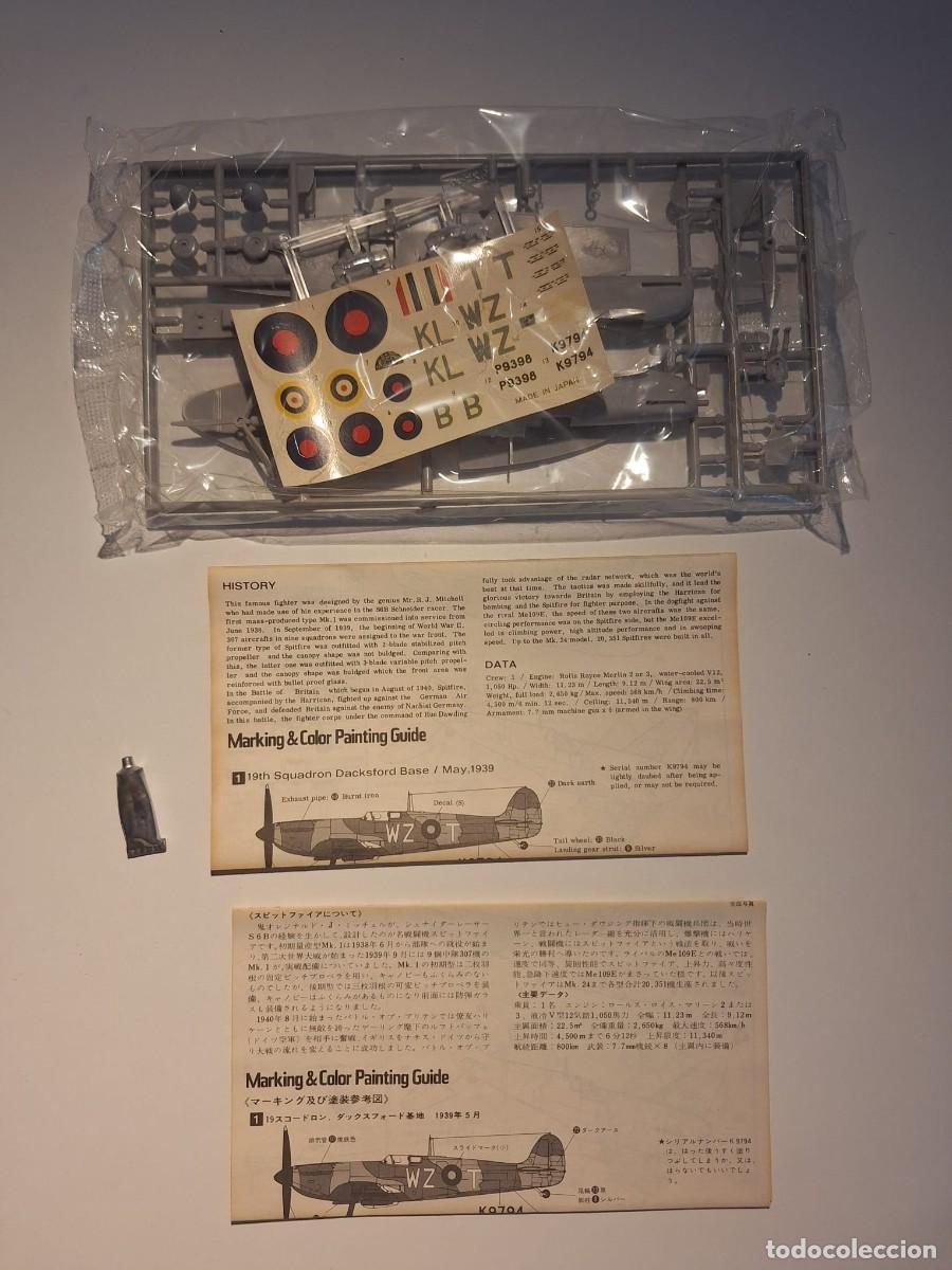 Maquetas: Spitfire Mk.I escala 1:72 - HASEGAWA - Foto 2